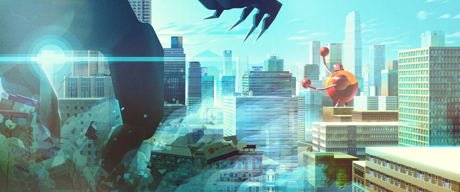 Early Visual Development for the overall look of the show
