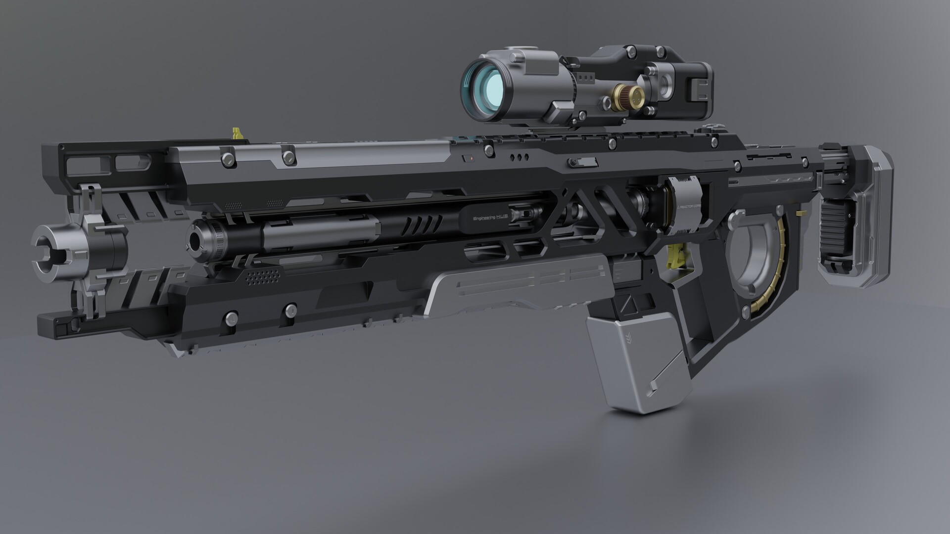 ArtStation - Arrowhead Sniper Rifle ArtStation - Arrowhead Sniper Rifle