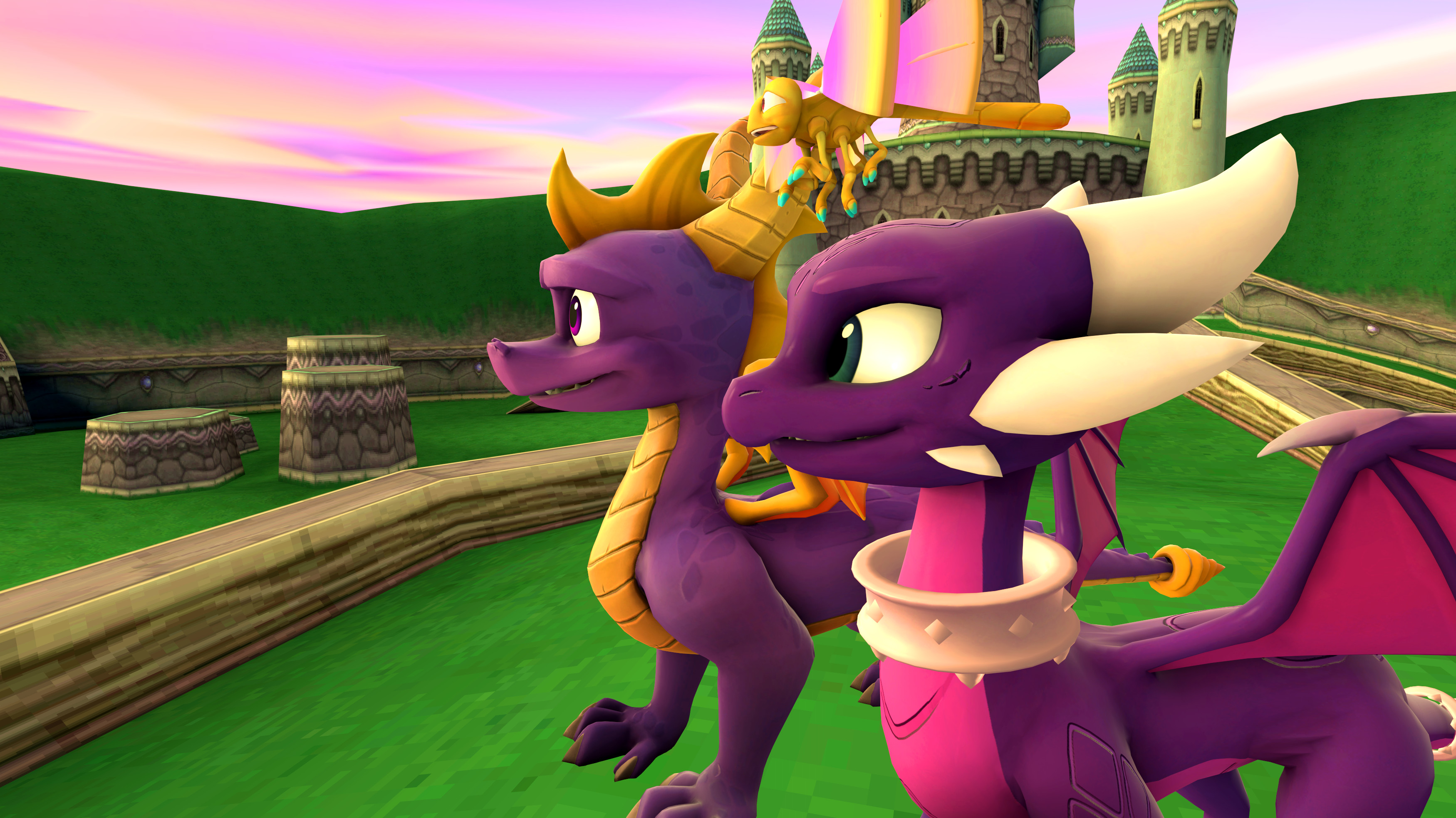 ArtStation - Spyro and Cynder Reignited