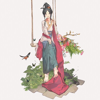 ArtStation - 南北朝时期汉服