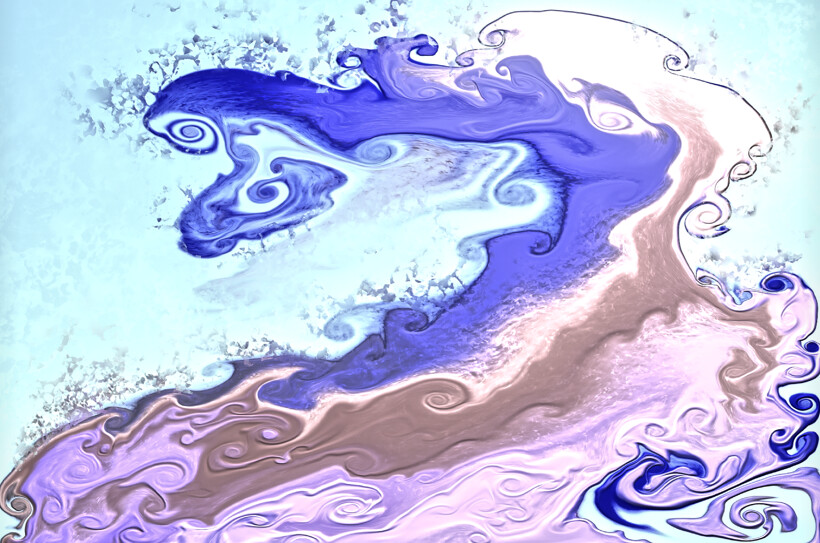 Purchase version 3 prints here:  https://donlawrenceart.artstation.com/store/prints/35QYa/purple-and-light-blue-fluid-pour-abstract-art-3