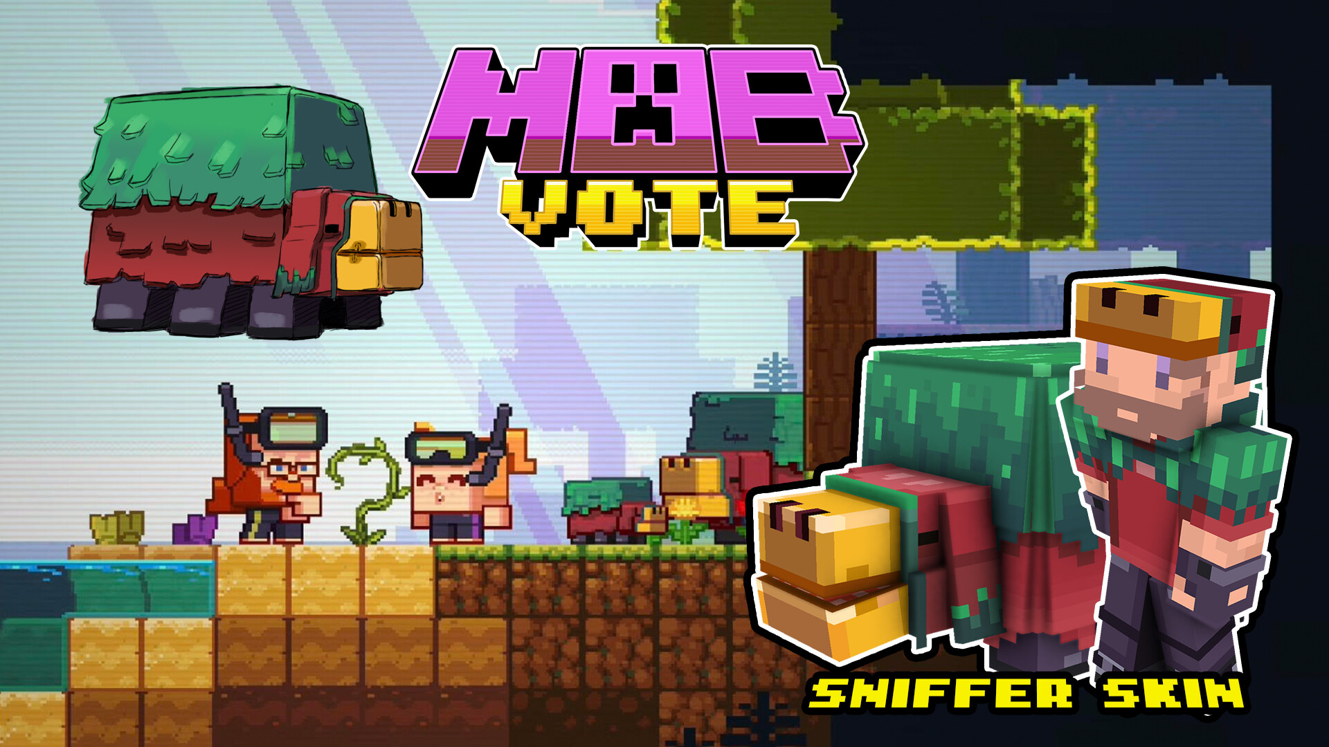 ArtStation Minecraft Mob Vote Sniffer