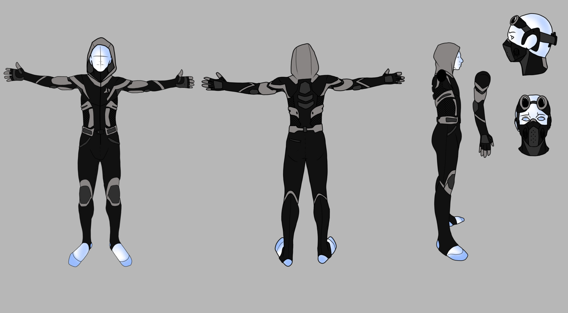 ArtStation Superhero suit design