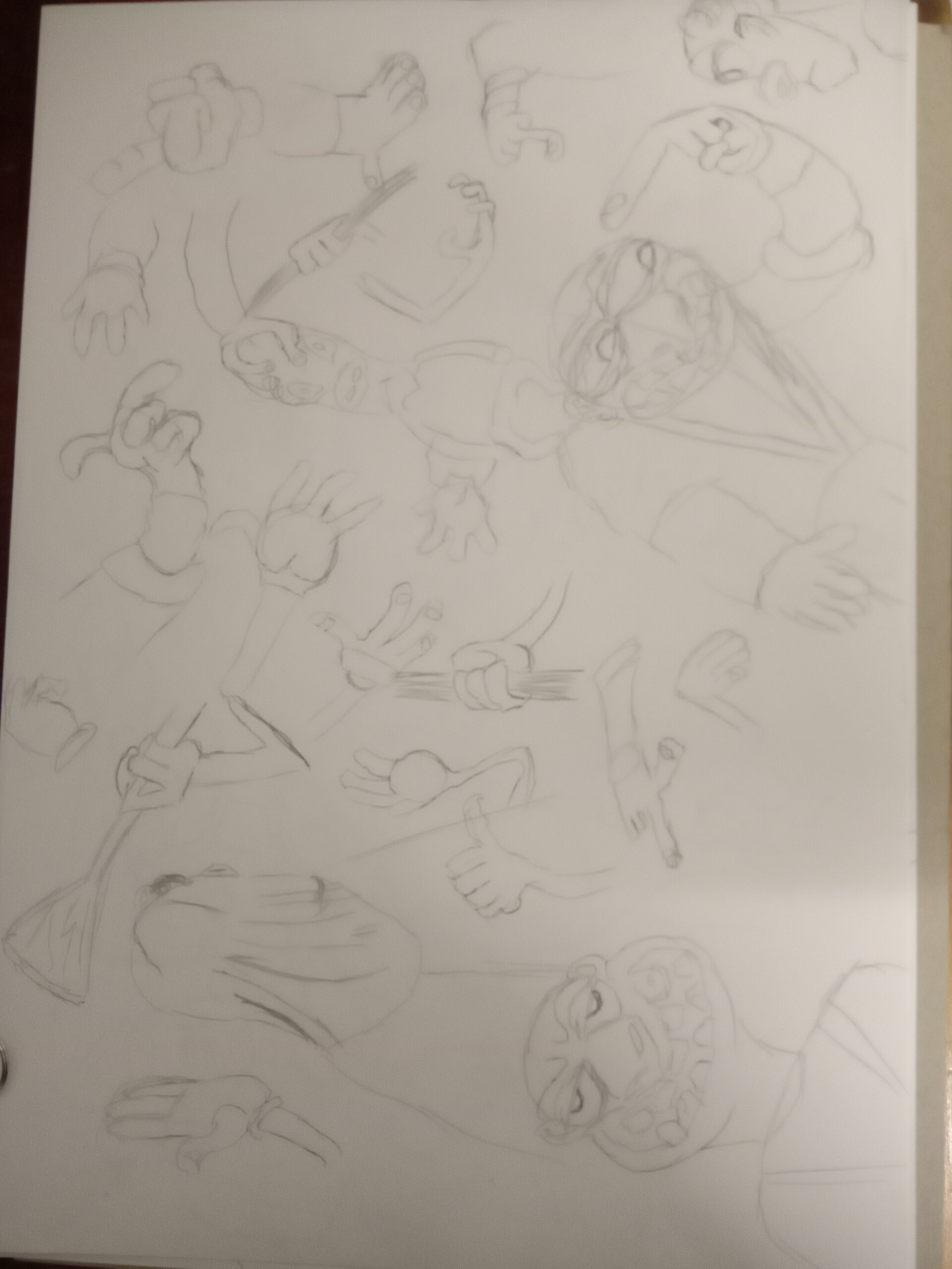 ArtStation Drawing practice. 2 hours Hands and characters