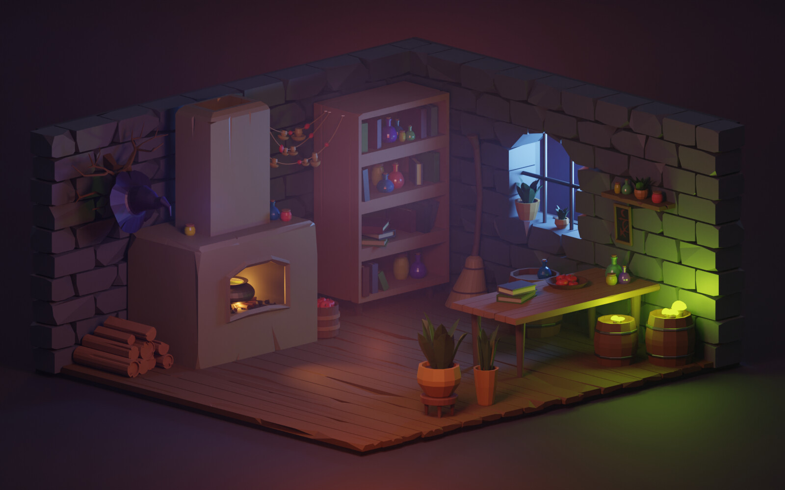 ArtStation - Witch lair