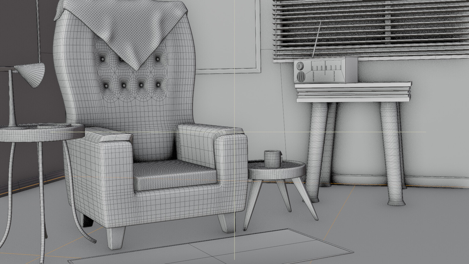 Wireframe Close without text