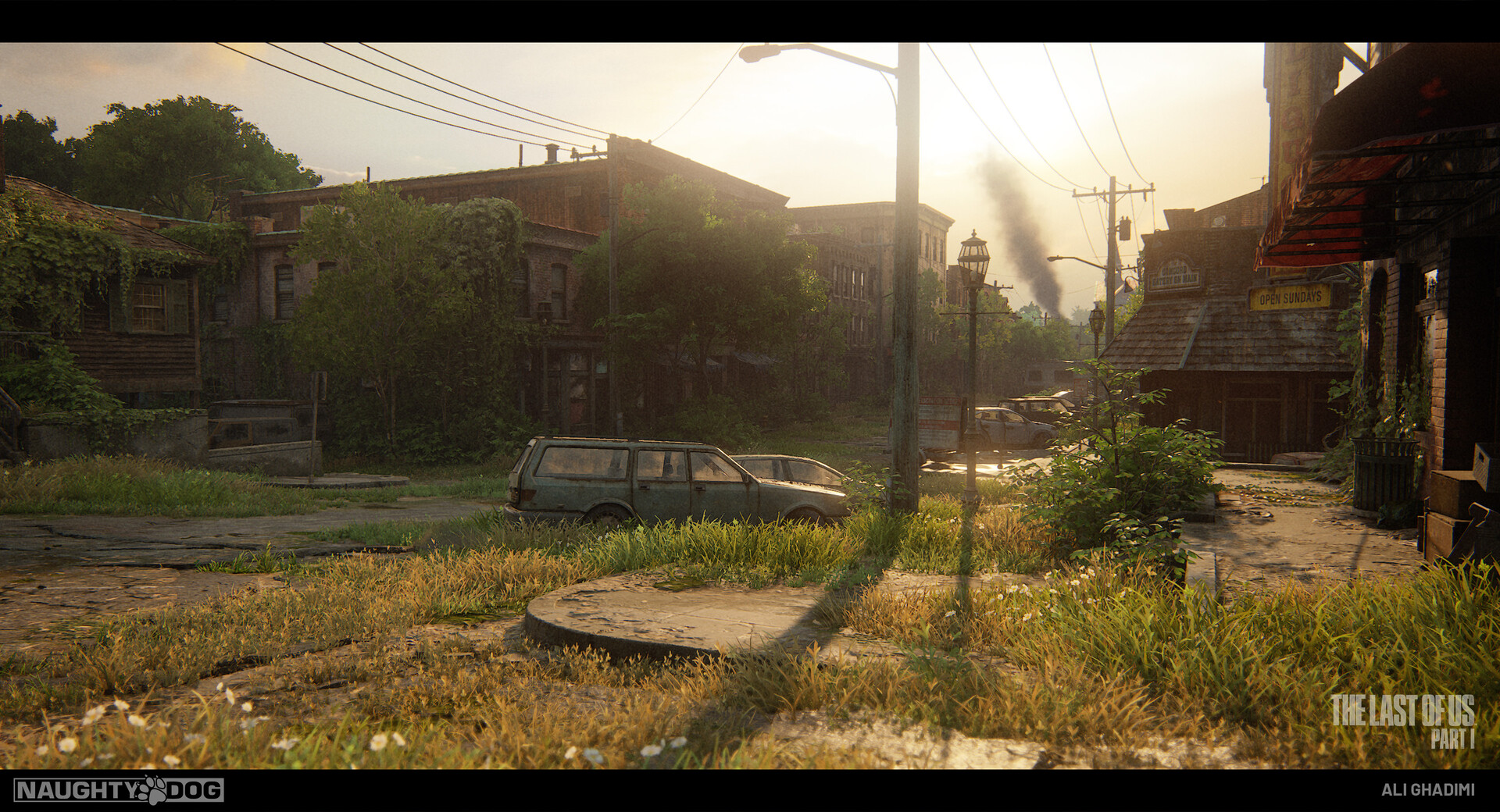 ArtStation - The Last of Us: Part 1 - Bill's Town