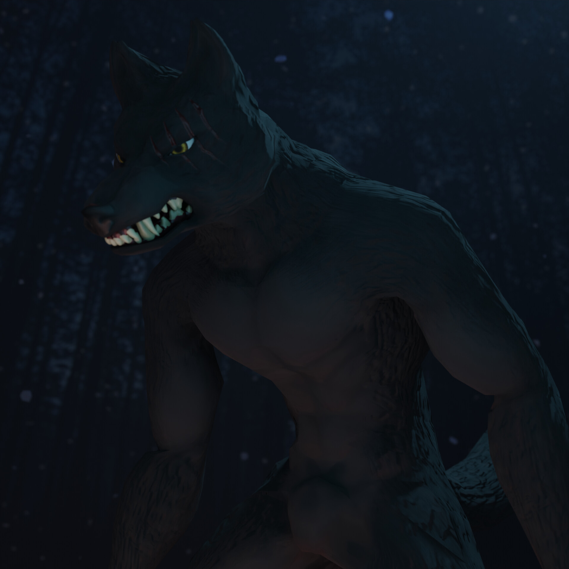 ArtStation Werewolf Character