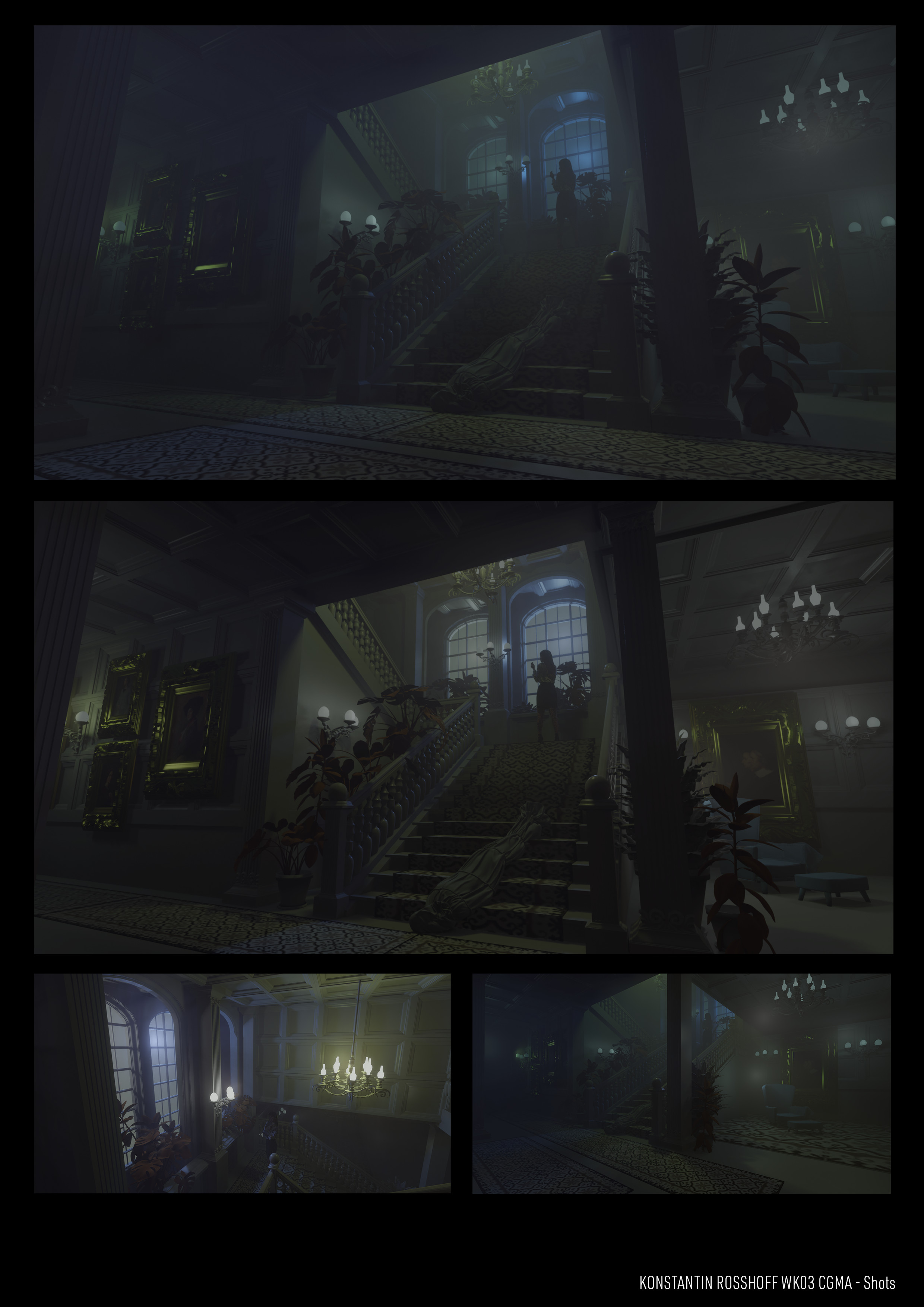 3D Thumbnails, done at Sergio Castanedas CGMA 3D for 2D Artists Course 2022