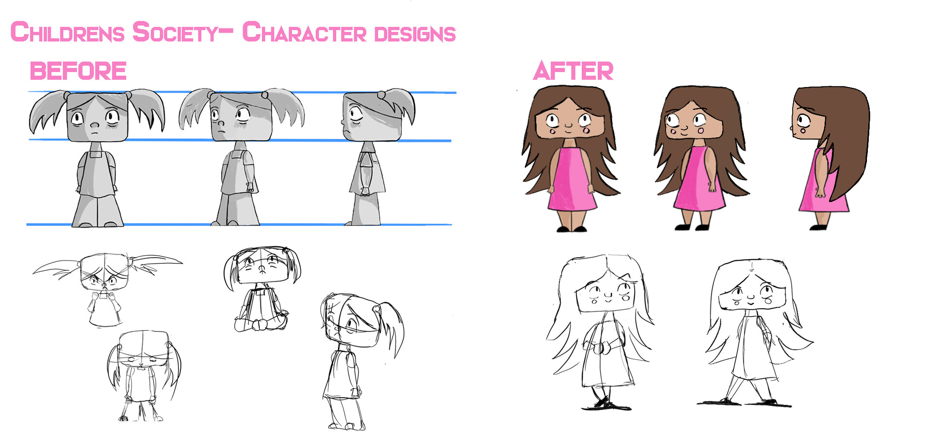 ArtStation - Children's Society Character Design
