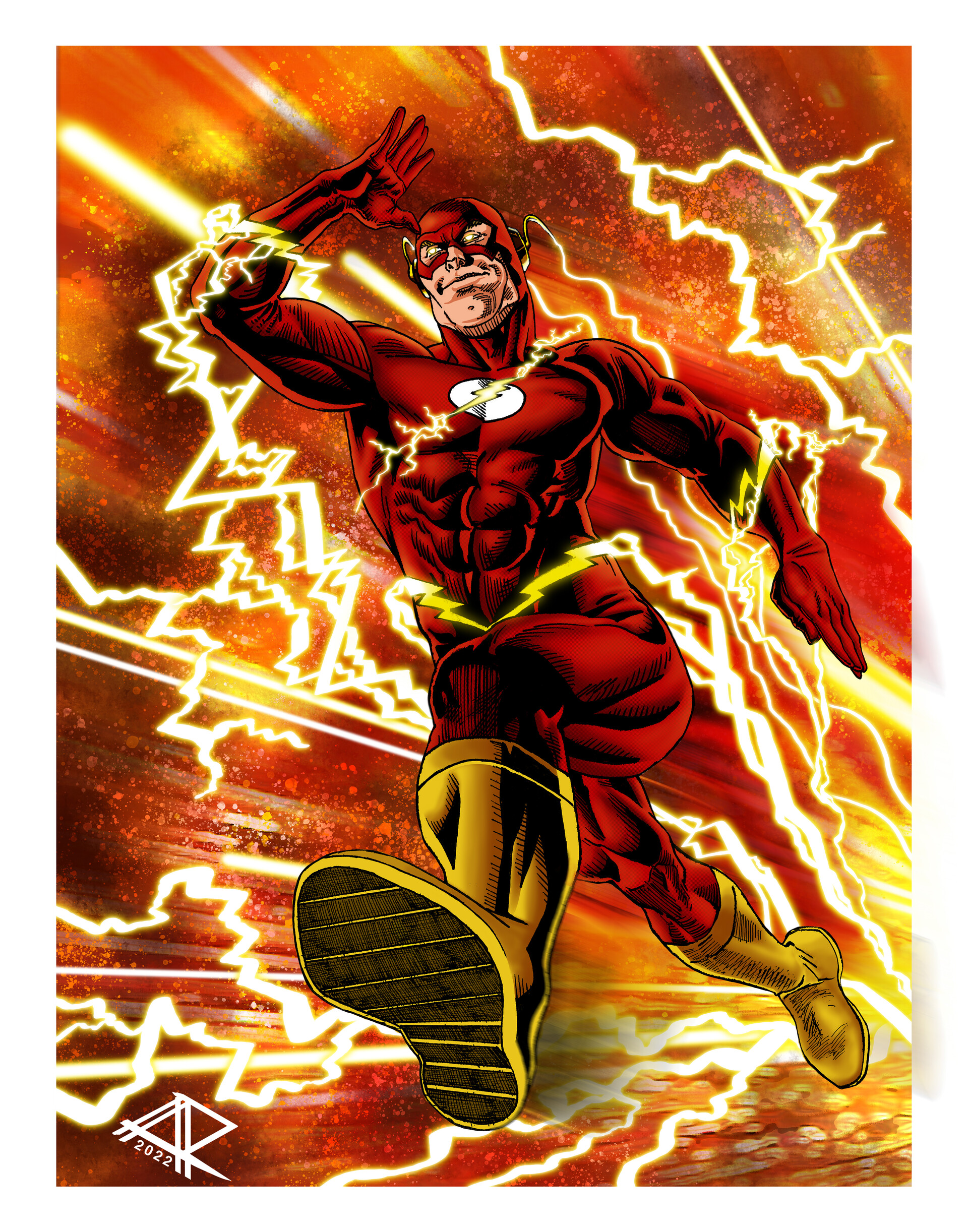 ArtStation - The Flash - Into The Speedforce