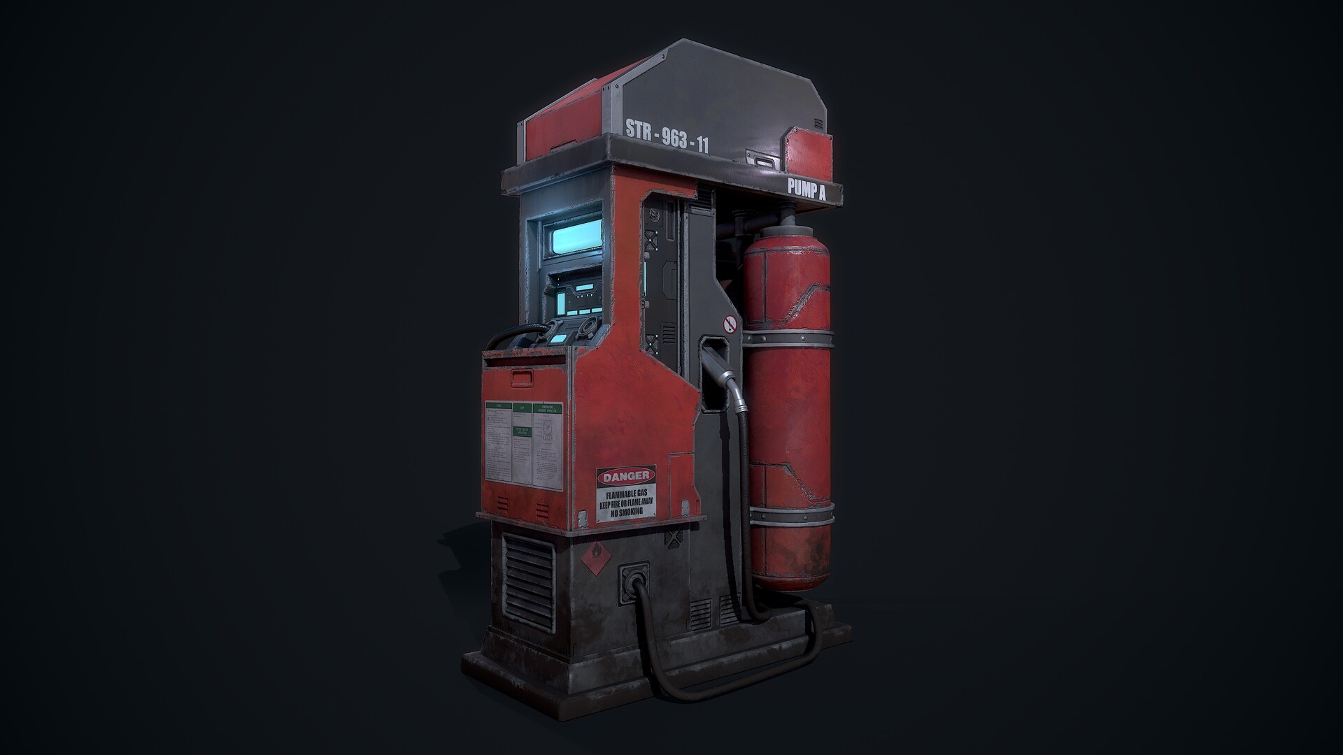 Artstation - Scifi Gas Pump