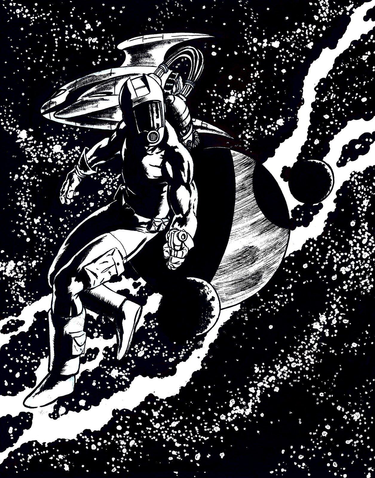 Randy Arrington Inktober Day 1