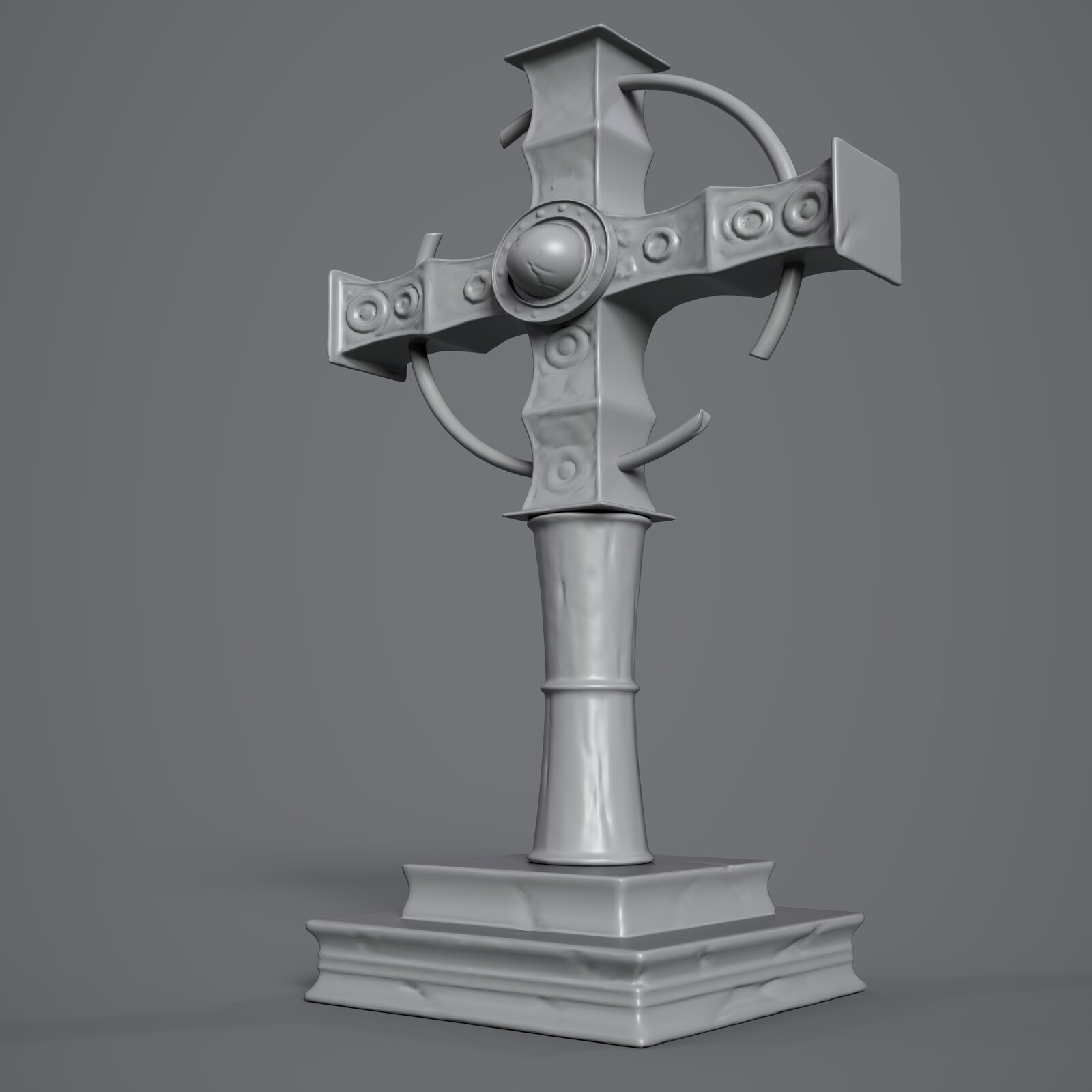 Gray Low Poly
