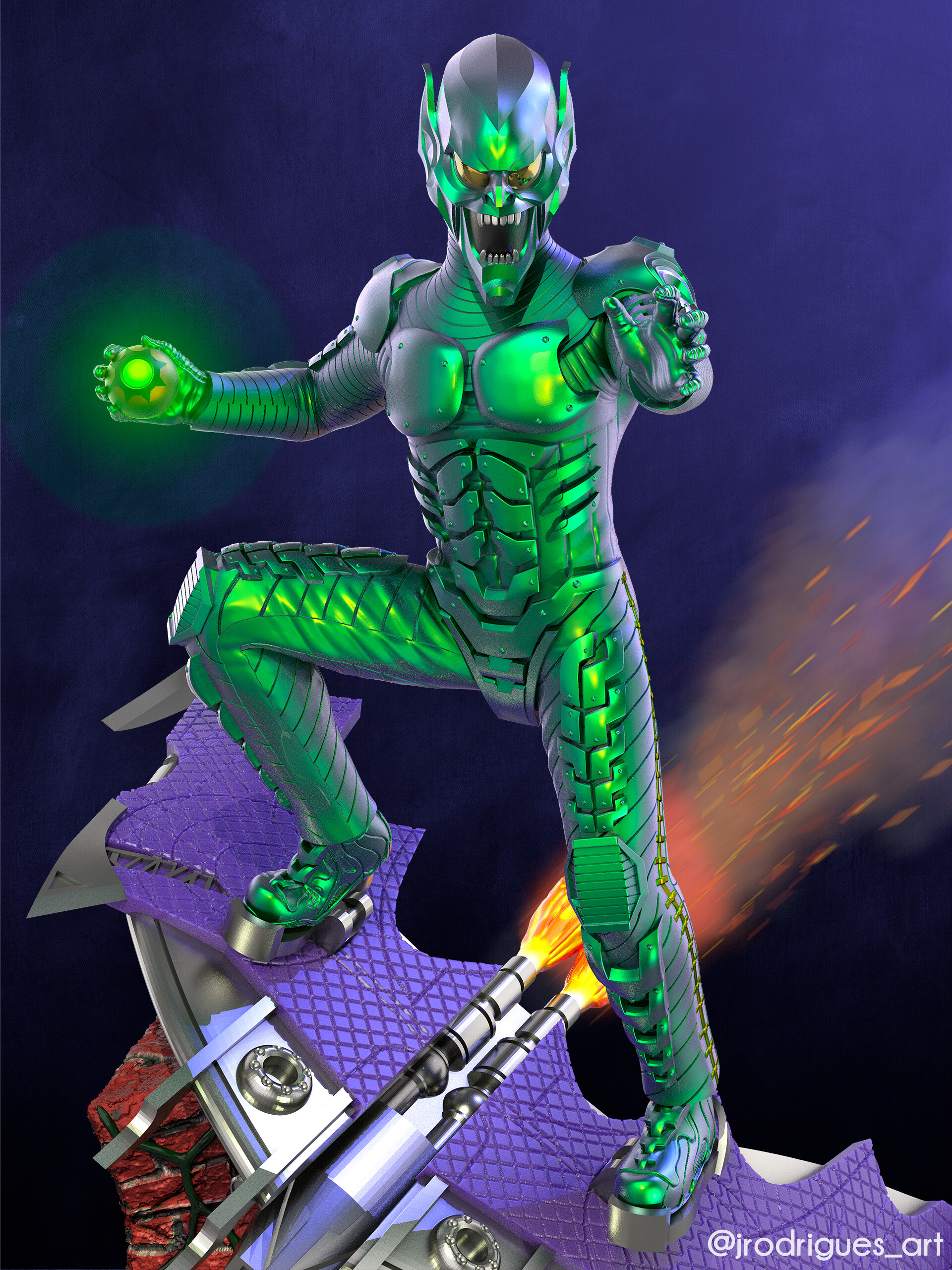 Green Goblin Actor Discover The Star Behind The Mask - d3x3an1