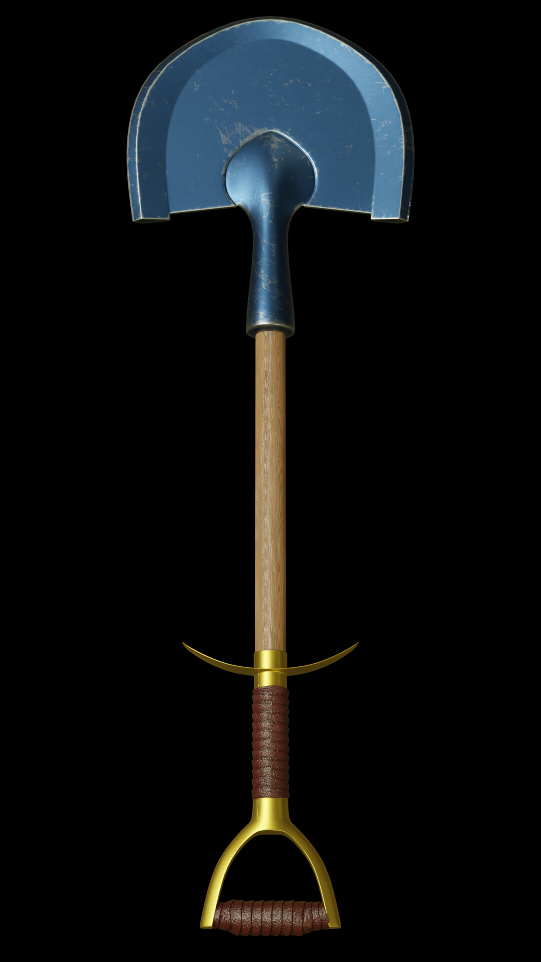 ArtStation Shovel Knight 3D shovel