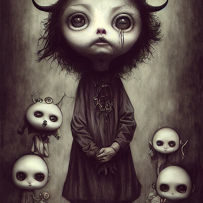 Dark philosophy darkphilosophy family scapegoat by nicoletta ceccoli mark ryden 1fcbe927 e5ae 4396 aeb2 f511884dcd7a