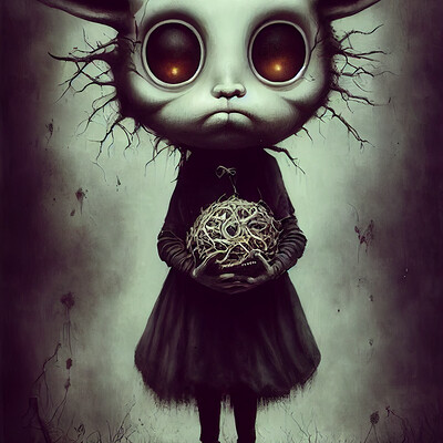 Dark philosophy darkphilosophy family scapegoat by nicoletta ceccoli mark ryden 39157759 e992 414e 8ffd 273b517d5c5a