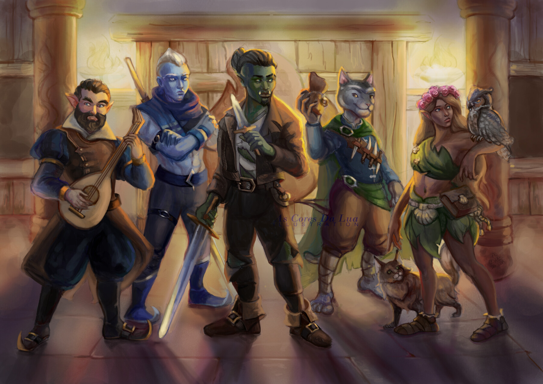 ArtStation DND Party ArtStation DND Party
