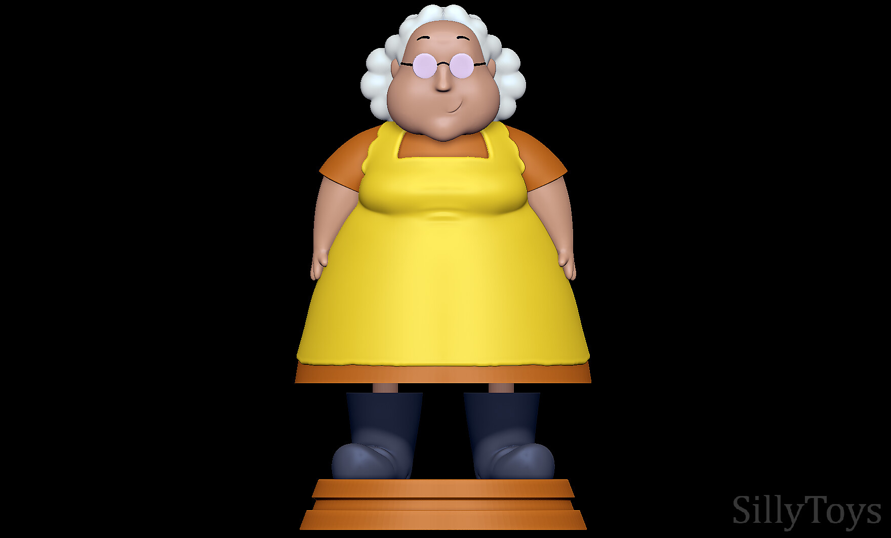 SillyToys - Muriel Bagge - Courage the Cowardly Dog 3D print model