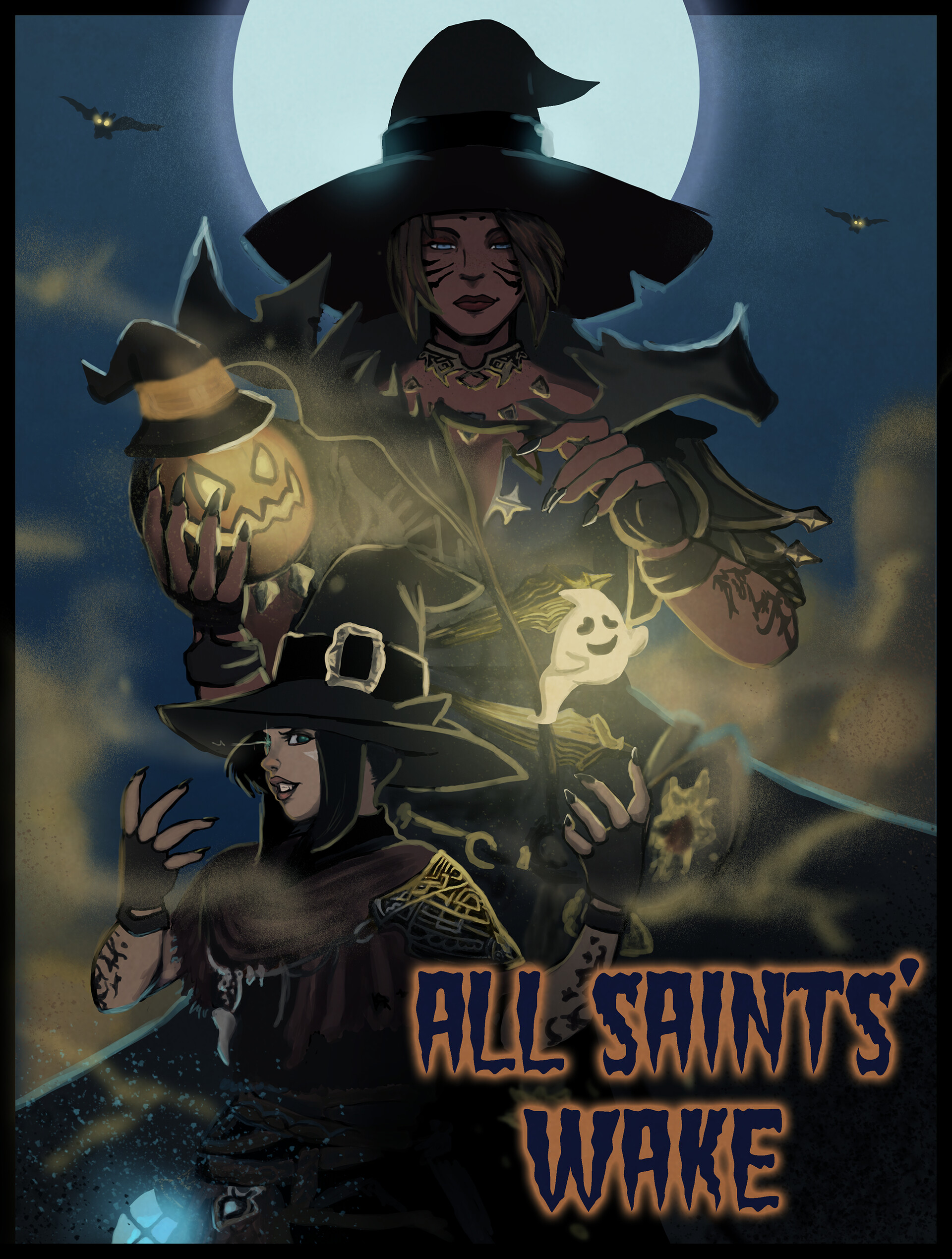 ArtStation All Saint's Wake Poster