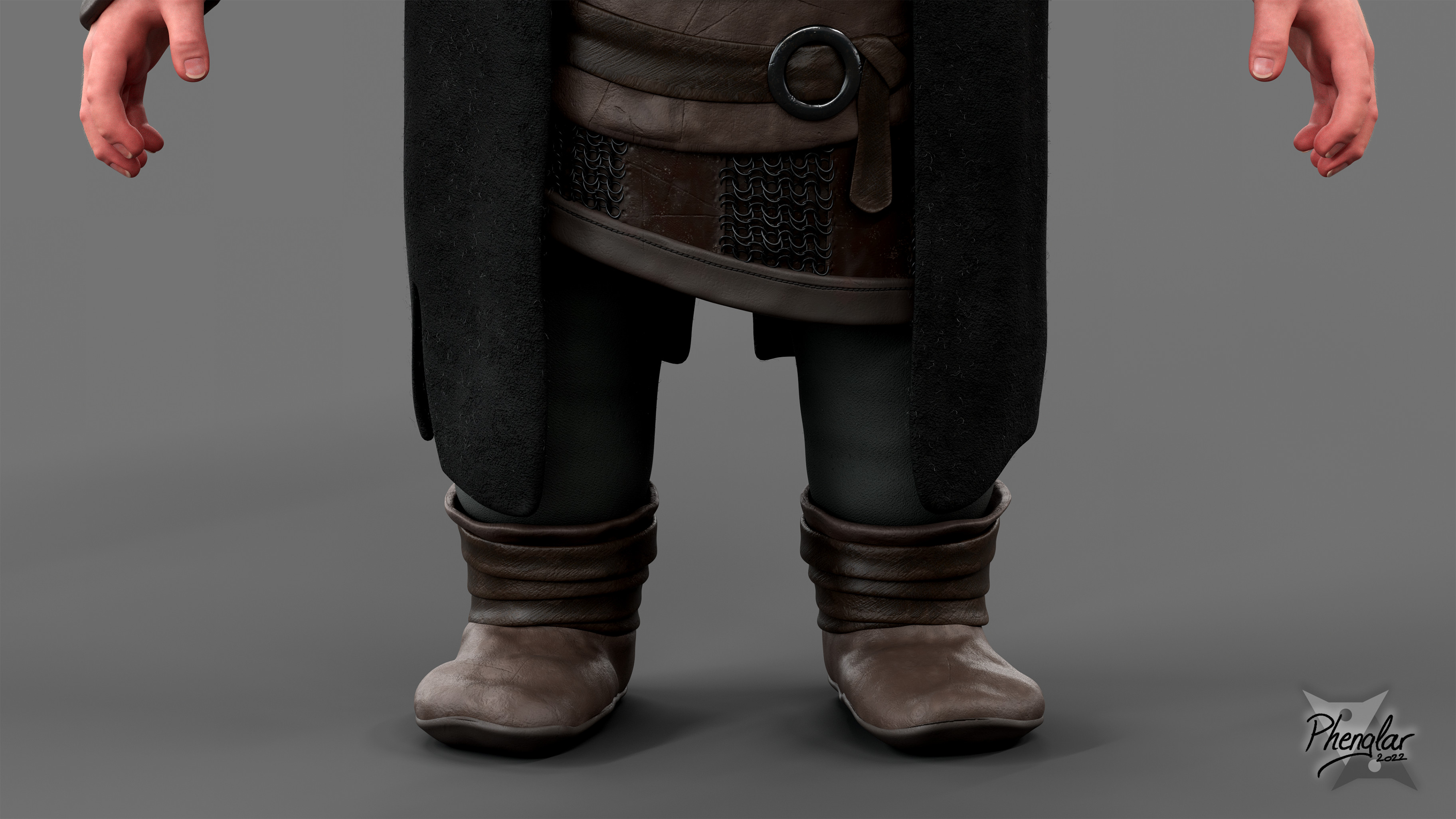 Zoom in on the lookdev rendering