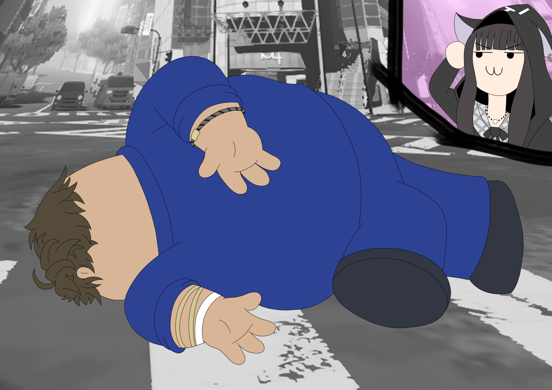 ArtStation Motoi Family Guy Death Pose