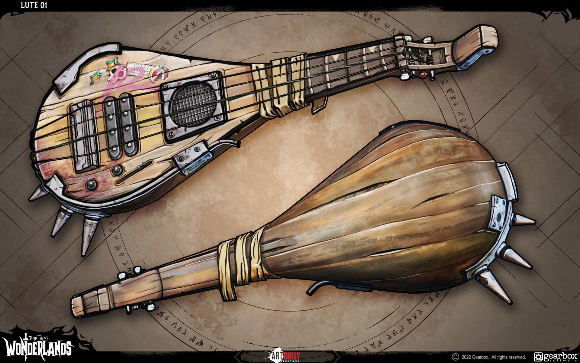 Lute on sale and flute