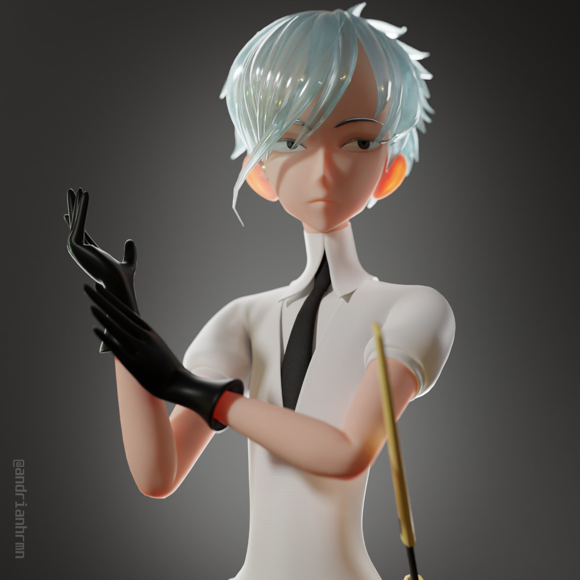 ArtStation 3D houseki no kuni
