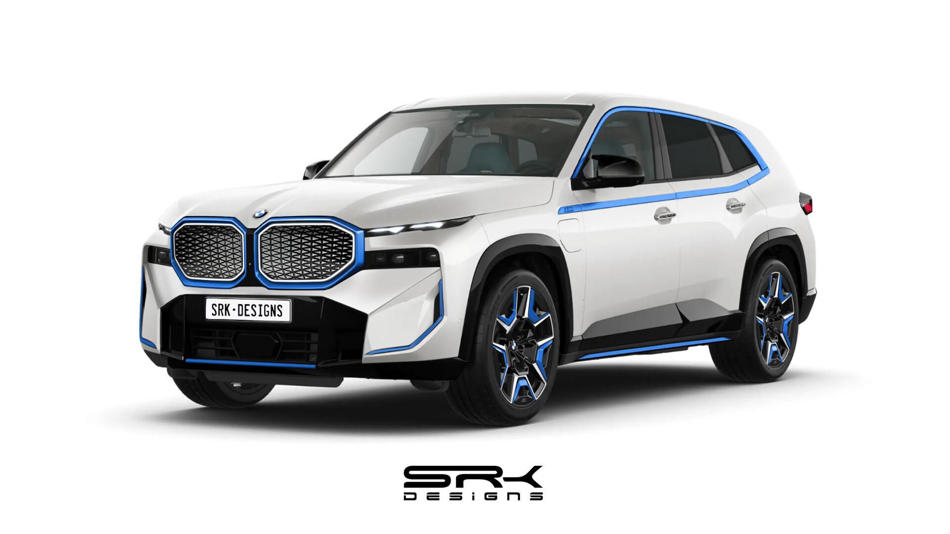 ArtStation 2024 BMW iXM The allelectric M SUV