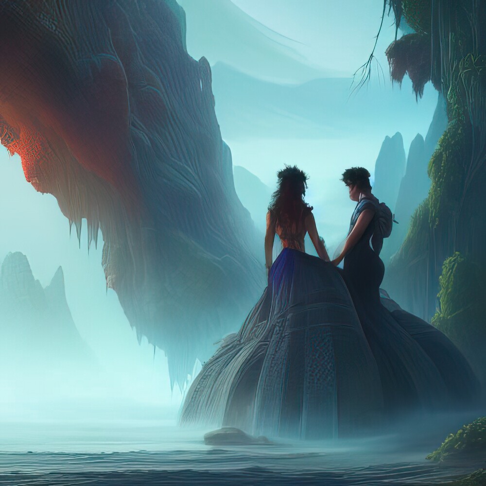 ArtStation - Woman & Man artwork