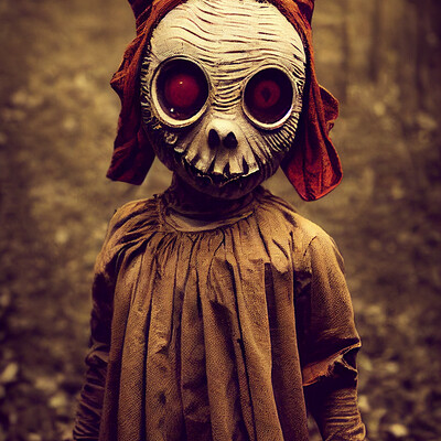 Dark philosophy darkphilosophy trick r treat zombie child wearing a burlap ma 17045413 0a69 4f7e 9b57 8c64608683fd