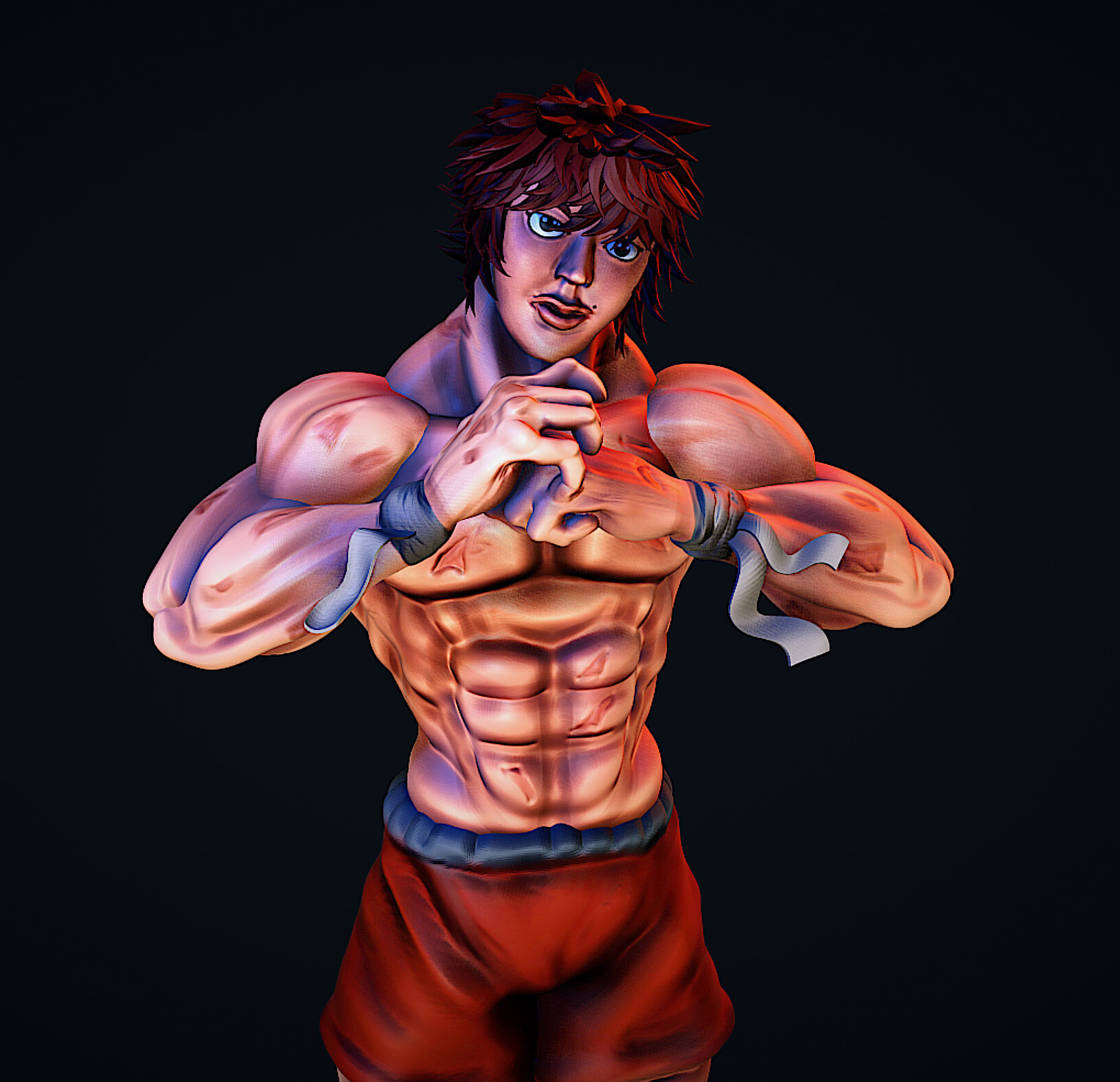 ArtStation - Hanma Baki from BAKI son of ogre - When Is Baki Son Of Ogre Coming Out