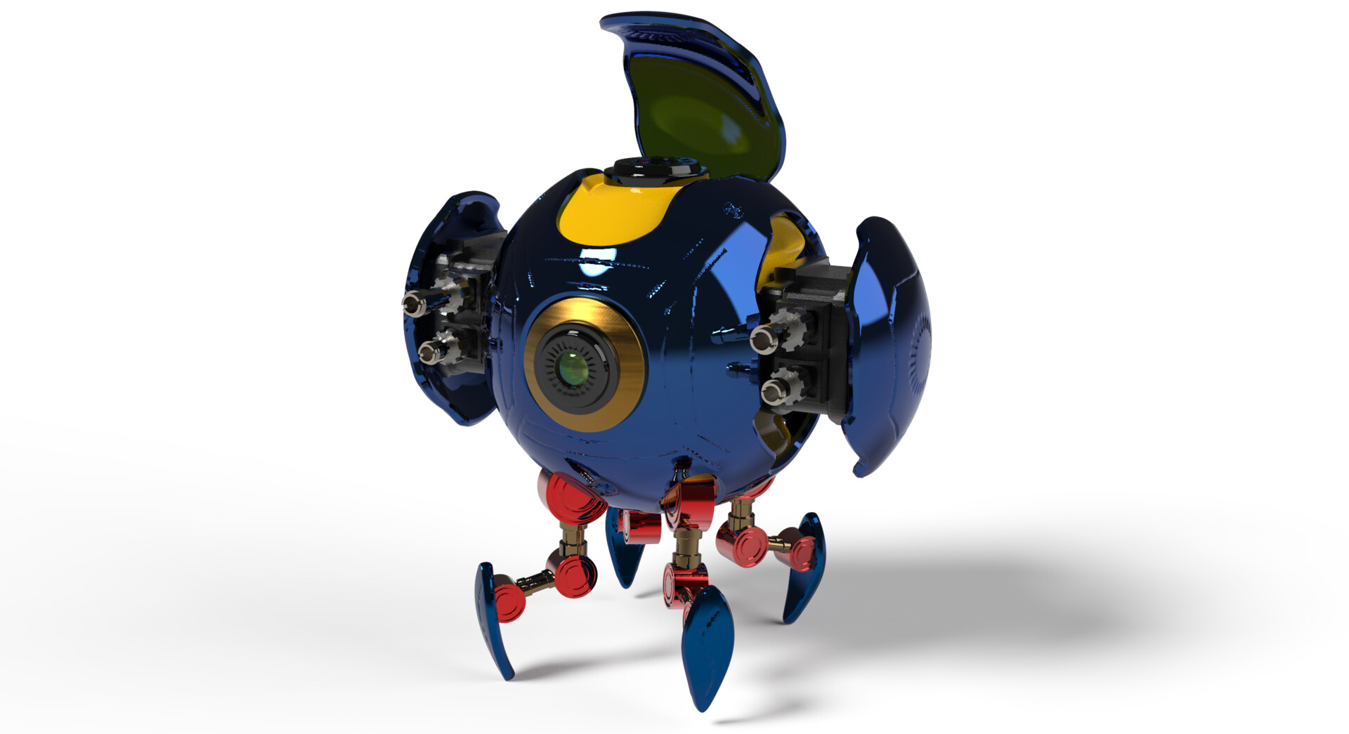 ArtStation - Mech Ball Robo