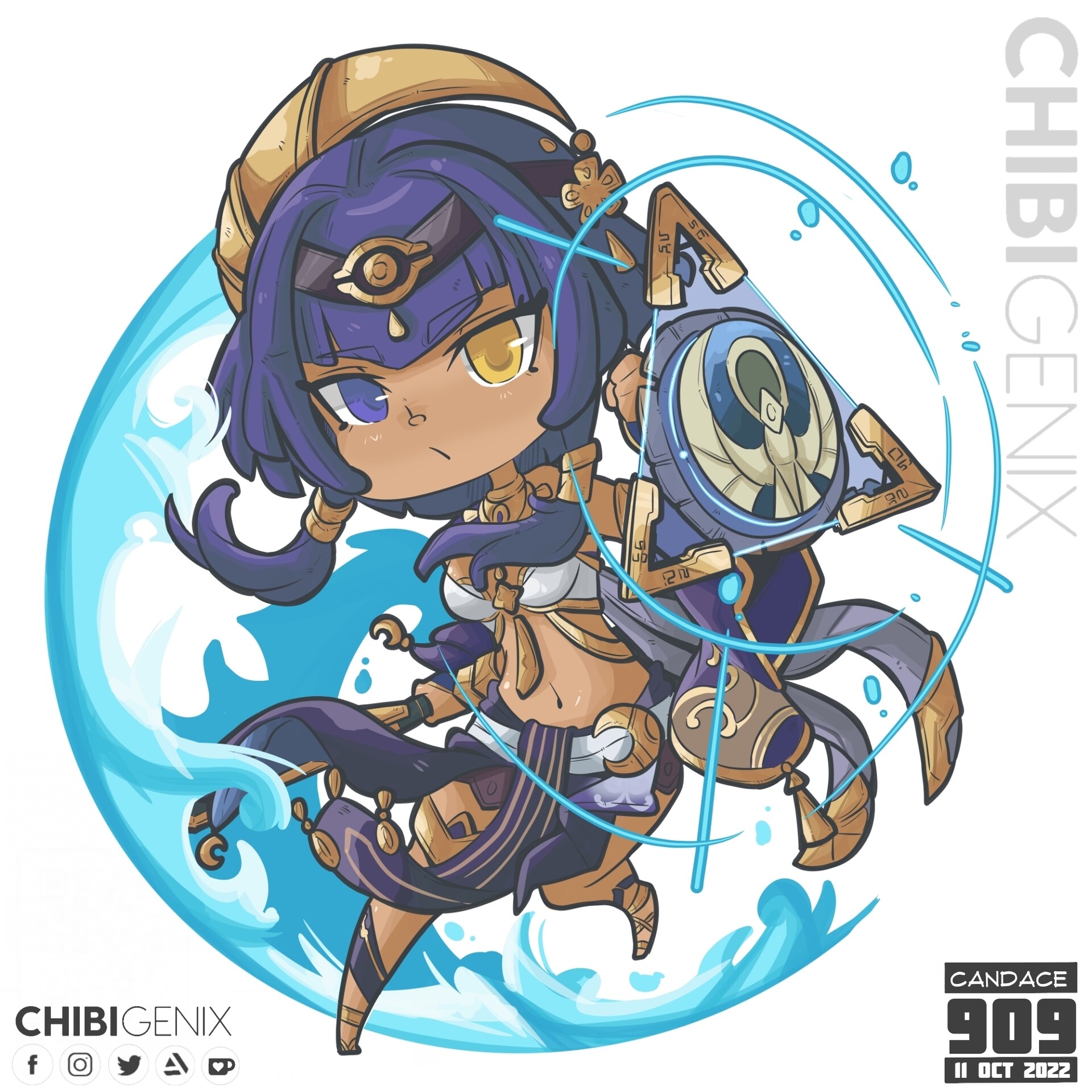 ArtStation - 909: Candace [Genshin Impact]