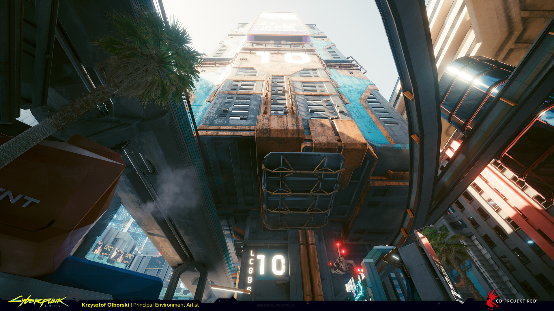 Krzysztof Olborski Megabuilding / Cyberpunk 2077