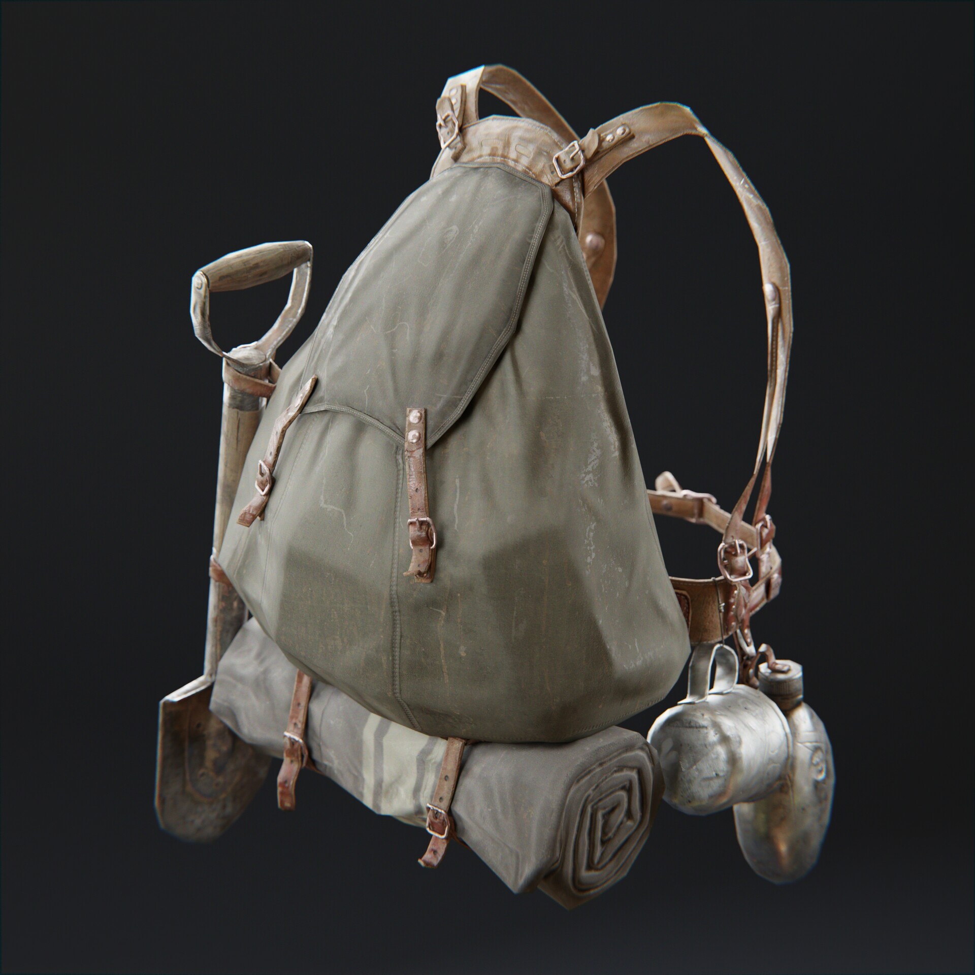 ArtStation - Medieval old bag