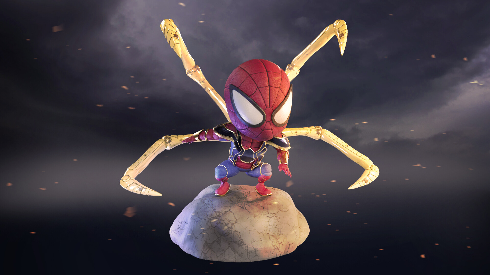 spiderman chibi wallpaper