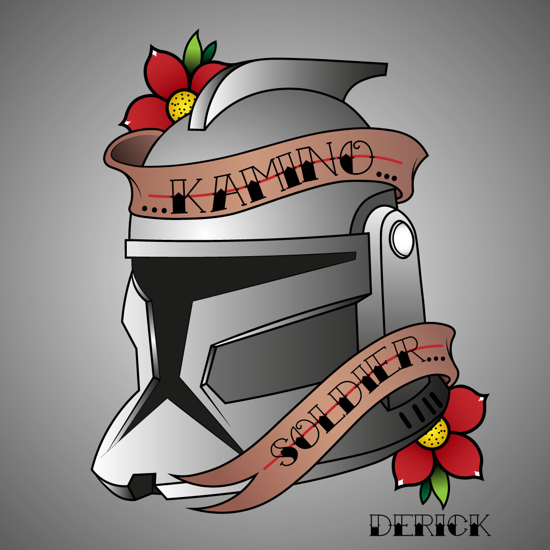 FYeahTattooscom  Clone Trooper helmet done by Swan at South Shore