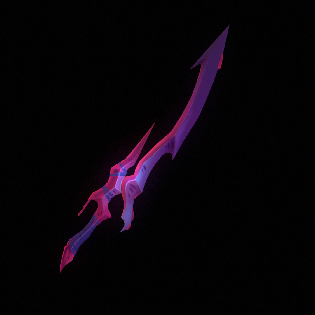 ArtStation - Stylized Blood Sword