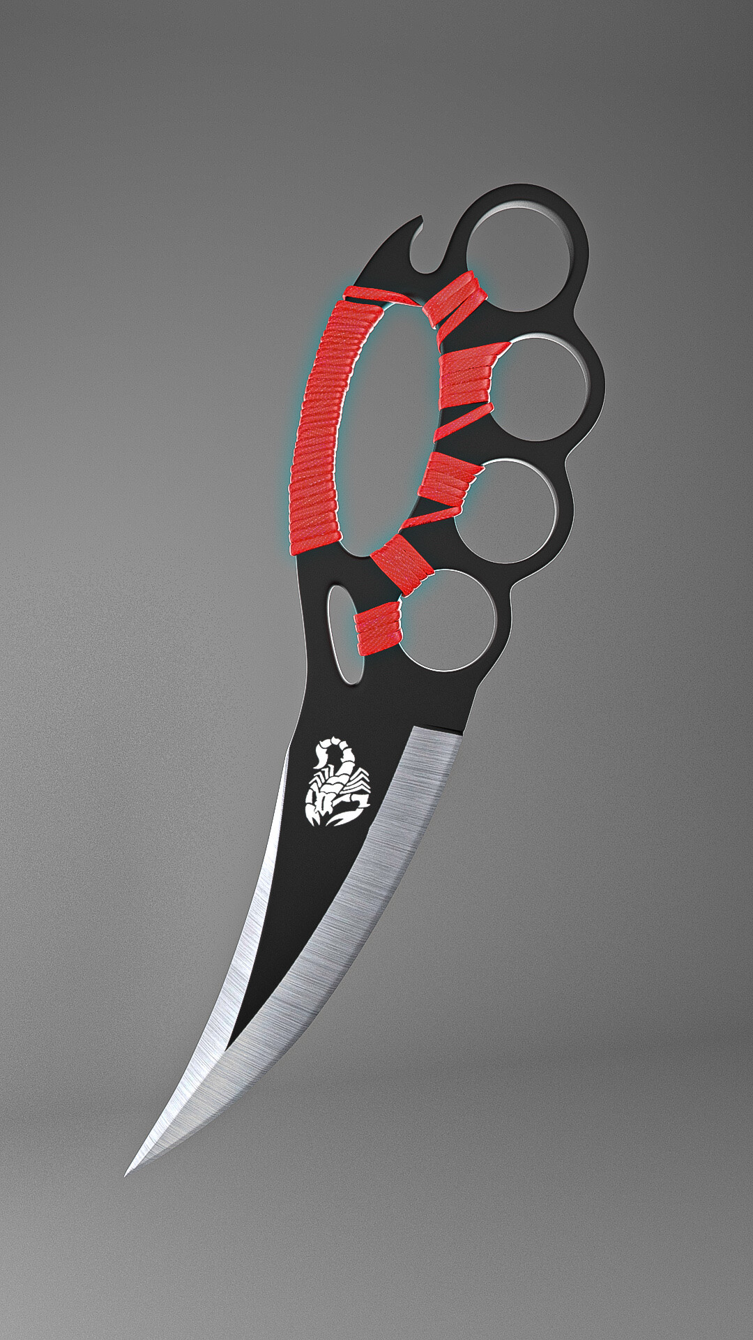 ArtStation 3d knife model
