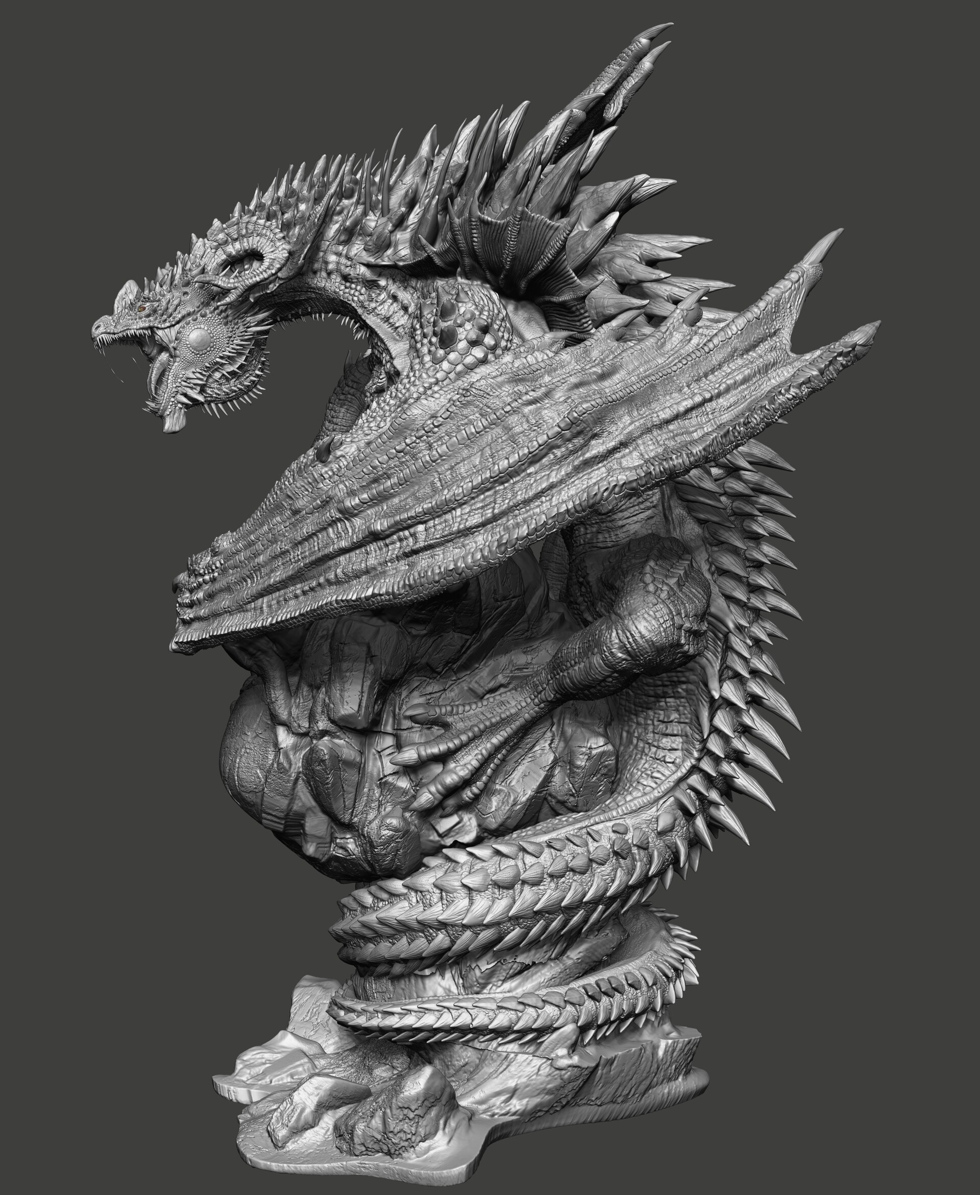 Manuel Jordán - Maternal instinct / Dragon's Rise The Forgotten Realms