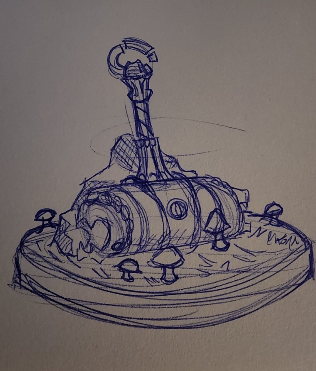 Original concept I created for this project.