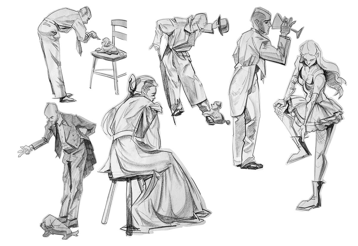 Costume figures