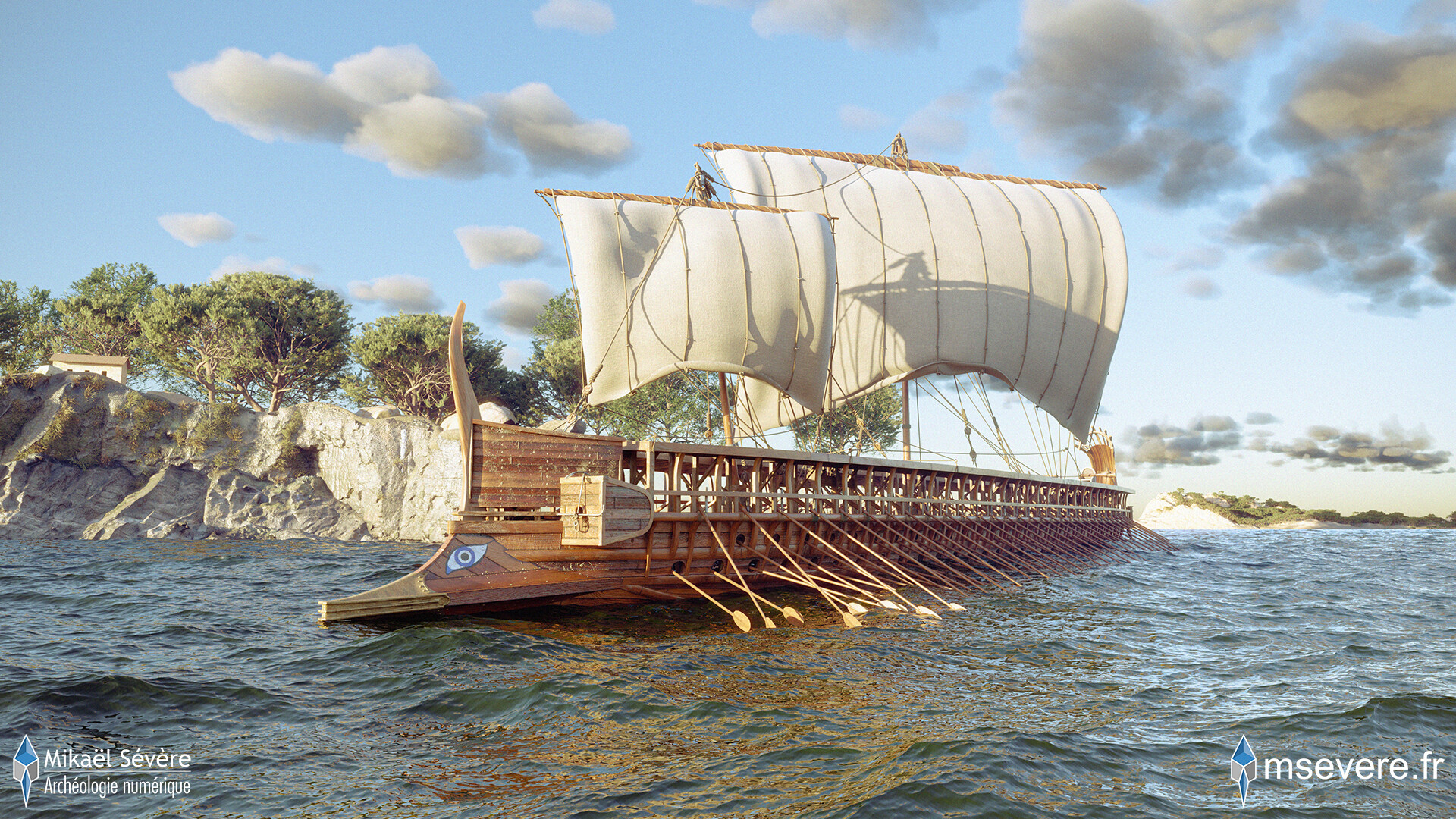 ArtStation - Greek Trireme