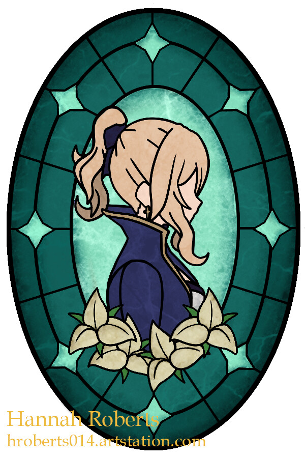 Stained Glass Jean