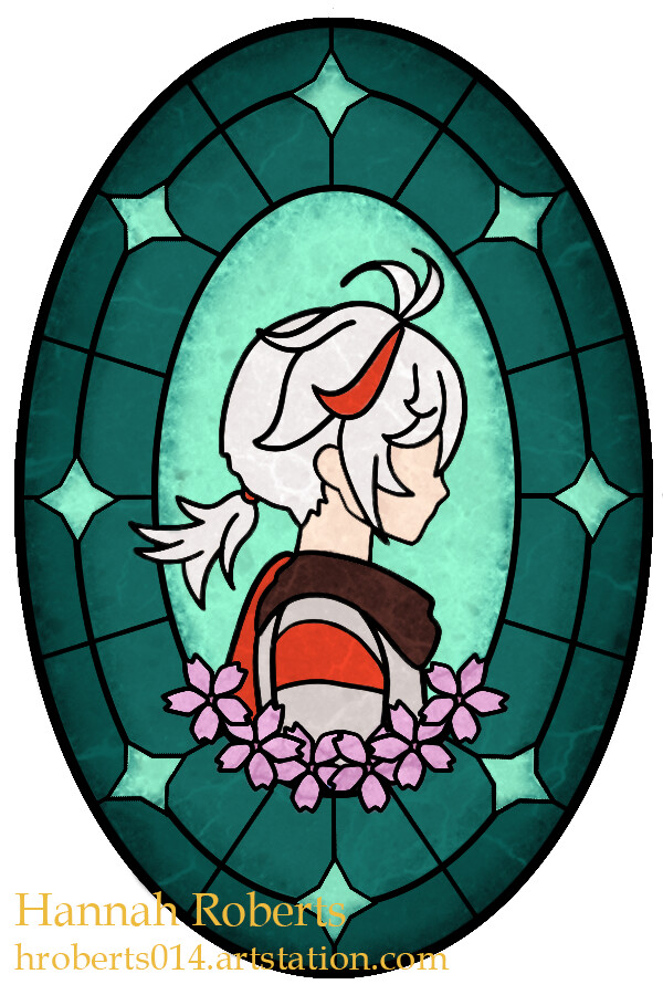 Stained Glass Kazuha
