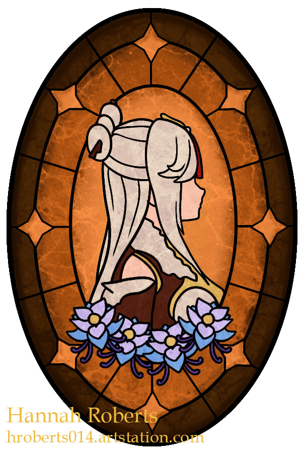 Stained Glass Ningguang