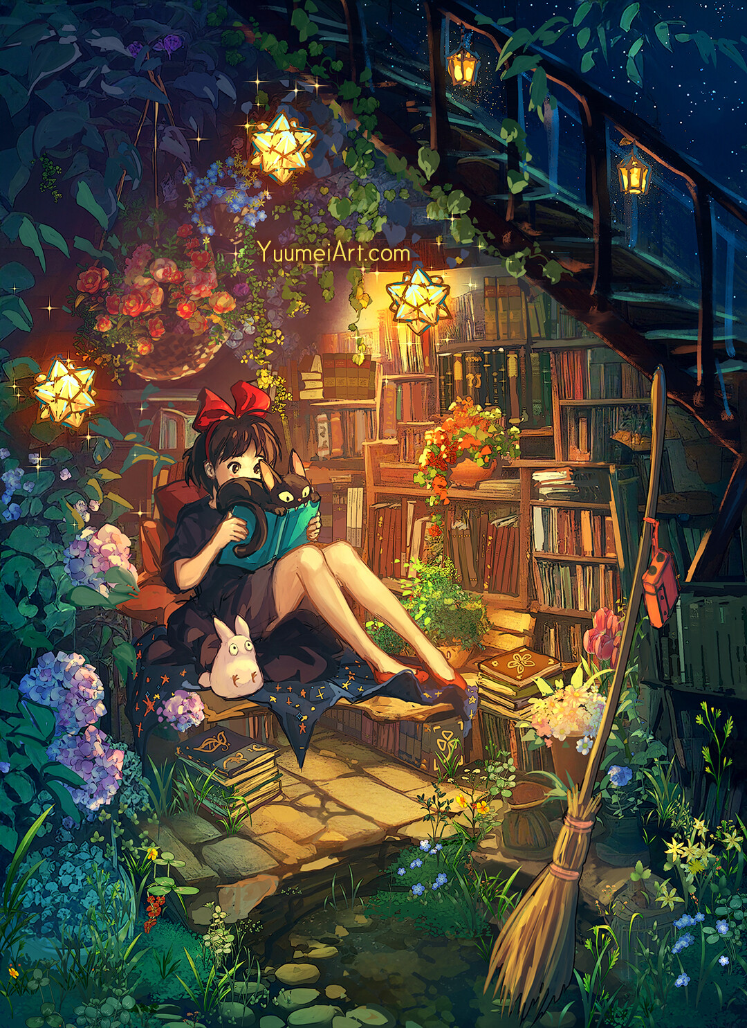 Under the Stairs by (Yuumei) Wenqing Yan : ImaginaryScholars