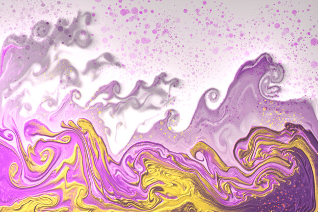 purchase version 1 prints here:  https://donlawrenceart.artstation.com/store/prints/Bd5xB/purple-and-yellow-fluid-pour-abstract-art-1